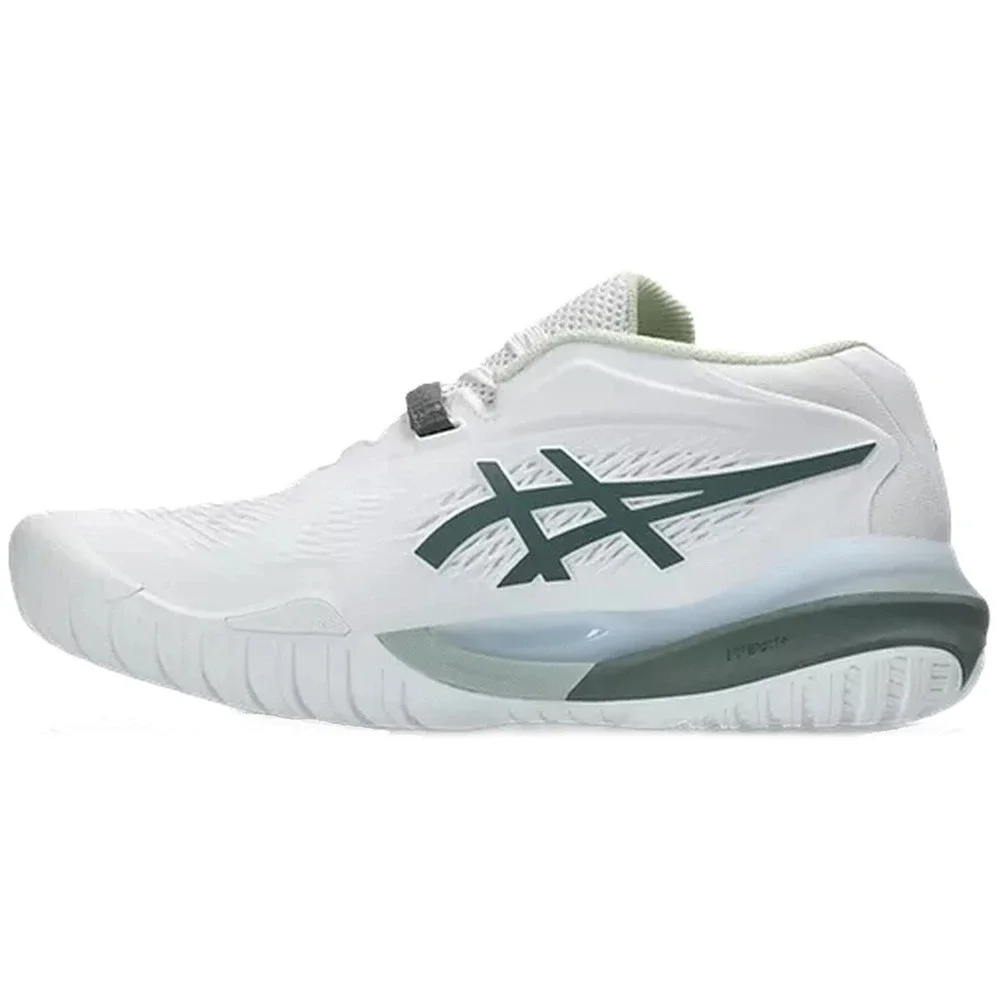 ASICS® (Women's 11.5 WIDE) Gel-Resolution X™ Tennis Shoes in White/Monument Blue